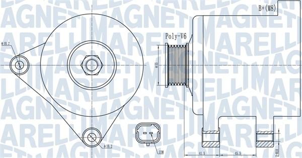 Magneti Marelli 063732015010 - Alternatore autozon.pro