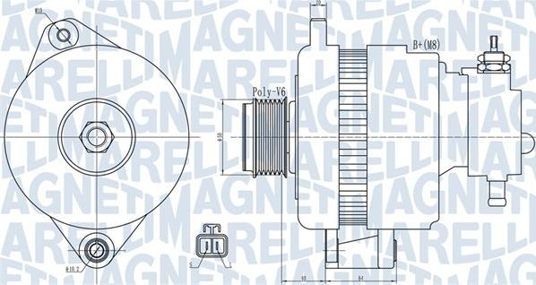 Magneti Marelli 063732018010 - Alternatore autozon.pro