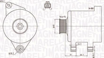 Magneti Marelli 063732017010 - Alternatore autozon.pro