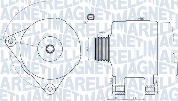 Magneti Marelli 063732033010 - Alternatore autozon.pro