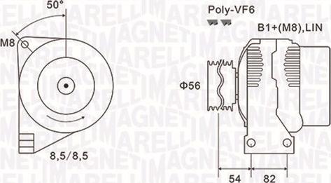 Magneti Marelli 063732028010 - Alternatore autozon.pro