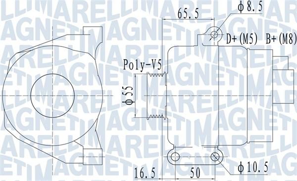 Magneti Marelli 063732070010 - Alternatore autozon.pro