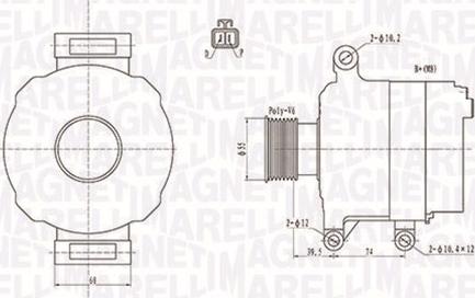 Magneti Marelli 063732109010 - Alternatore autozon.pro