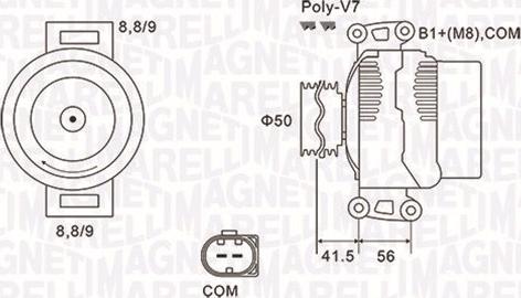 Magneti Marelli 063732108010 - Alternatore autozon.pro