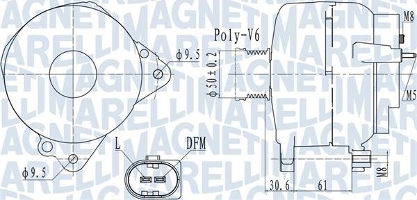 Magneti Marelli 063732118010 - Alternatore autozon.pro