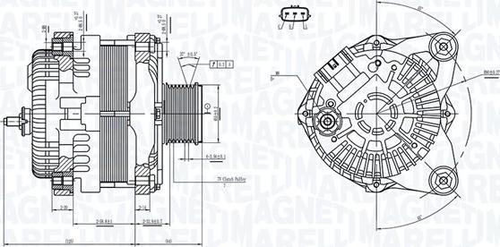 Magneti Marelli 063732182010 - Alternatore autozon.pro