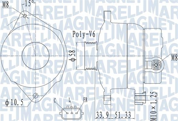 Magneti Marelli 063732138010 - Alternatore autozon.pro