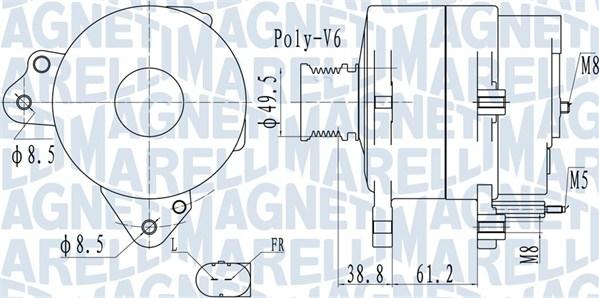 Magneti Marelli 063732137010 - Alternatore autozon.pro