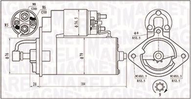 Magneti Marelli 063720984010 - Motorino d'avviamento autozon.pro