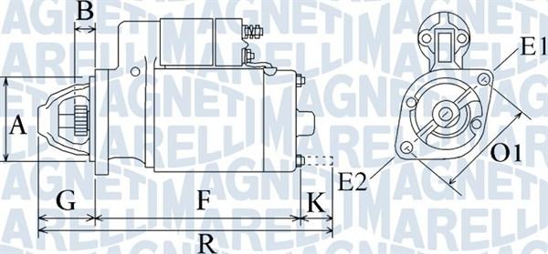 Magneti Marelli 063720923010 - Motorino d'avviamento autozon.pro