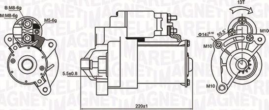 Magneti Marelli 063720594010 - Motorino d'avviamento autozon.pro