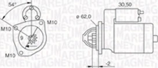 Magneti Marelli 063720566010 - Motorino d'avviamento autozon.pro