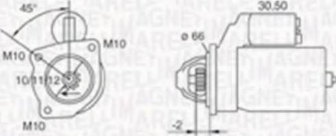 Magneti Marelli 063720007010 - Motorino d'avviamento autozon.pro