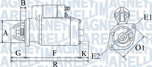 Magneti Marelli 063720349010 - Motorino d'avviamento autozon.pro