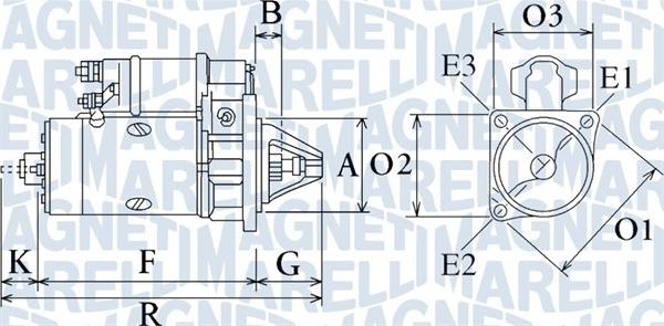 Magneti Marelli 063720325010 - Motorino d'avviamento autozon.pro