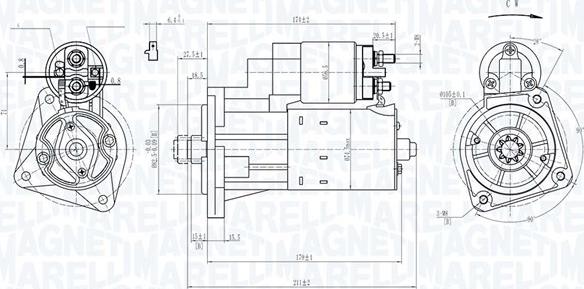 Magneti Marelli 063720297010 - Motorino d'avviamento autozon.pro