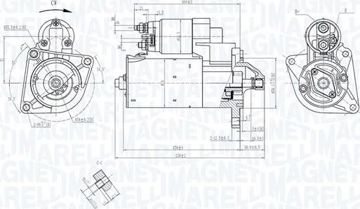 Magneti Marelli 063721447010 - Motorino d'avviamento autozon.pro