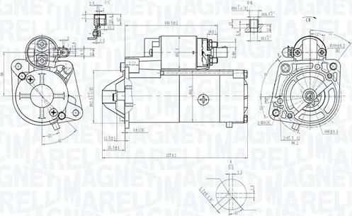 Magneti Marelli 063721454010 - Motorino d'avviamento autozon.pro