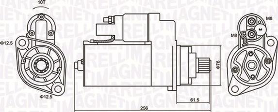 Magneti Marelli 063721405010 - Motorino d'avviamento autozon.pro