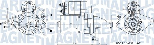 Magneti Marelli 063721407010 - Motorino d'avviamento autozon.pro