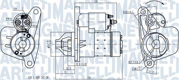 Magneti Marelli 063721418010 - Motorino d'avviamento autozon.pro