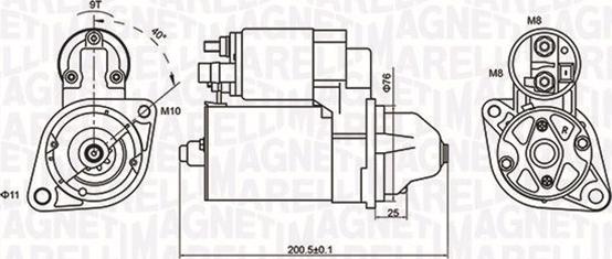 Magneti Marelli 063721412010 - Motorino d'avviamento autozon.pro