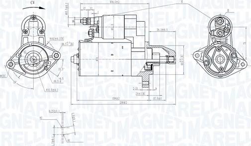 Magneti Marelli 063721535010 - Motorino d'avviamento autozon.pro