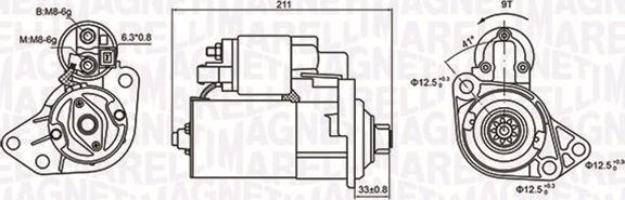 Magneti Marelli 063721062010 - Motorino d'avviamento autozon.pro