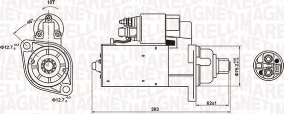 Magneti Marelli 063721181010 - Motorino d'avviamento autozon.pro