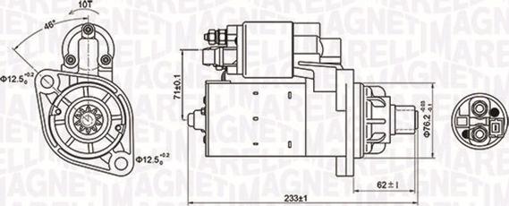 Magneti Marelli 063721337010 - Motorino d'avviamento autozon.pro