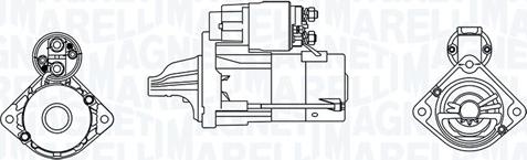 Magneti Marelli 063721328010 - Motorino d'avviamento autozon.pro