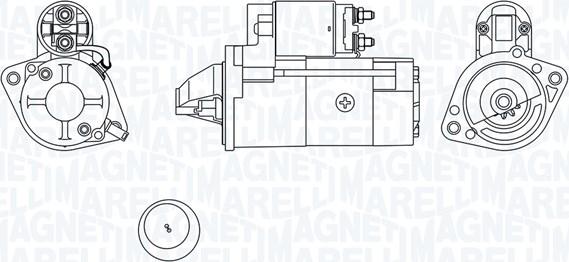 Magneti Marelli 063721227010 - Motorino d'avviamento autozon.pro