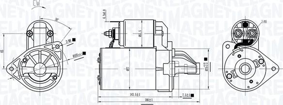 Magneti Marelli 063721718010 - Motorino d'avviamento autozon.pro