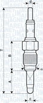 Magneti Marelli 062900083304 - Candeletta autozon.pro