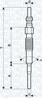 Magneti Marelli 062900079304 - Candeletta autozon.pro