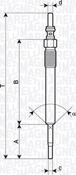 Magneti Marelli 062900140304 - Candeletta autozon.pro