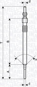 Magneti Marelli 062900141304 - Candeletta autozon.pro