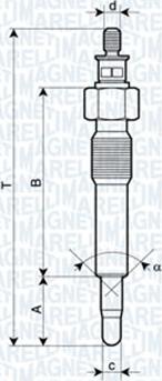 Magneti Marelli 062583202304 - Candeletta autozon.pro