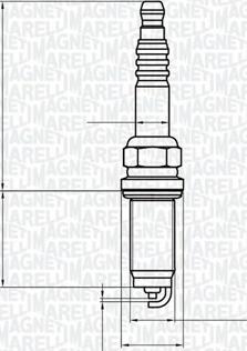 Magneti Marelli 062000786304 - Candela accensione autozon.pro