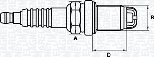 Magneti Marelli 062000783304 - Candela accensione autozon.pro