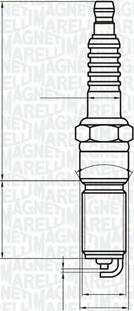 Magneti Marelli 062000787304 - Candela accensione autozon.pro