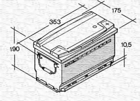 Magneti Marelli 067143440003 - Batteria avviamento autozon.pro