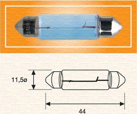 Magneti Marelli 009600680000 - Lampadina, Luce targa autozon.pro