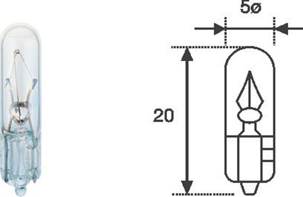 Magneti Marelli 003721100000 - Lampadina, Illuminazione strumentazione autozon.pro