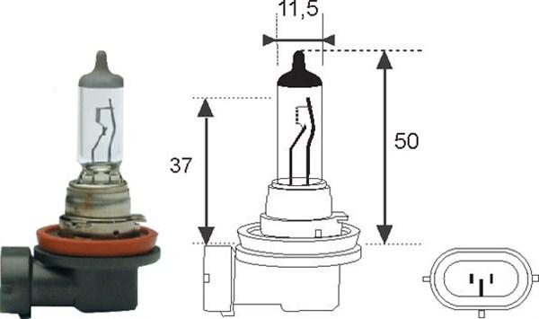 Magneti Marelli 002549100000 - Lampadina, Faro di profondità autozon.pro