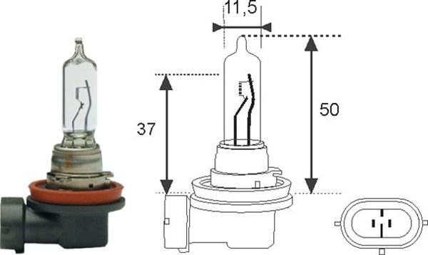 Magneti Marelli 002548100000 - Lampadina, Faro di profondità autozon.pro