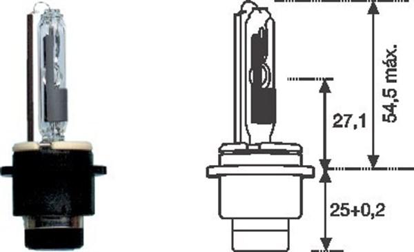 Magneti Marelli 002542100000 - Lampadina, Faro di profondità autozon.pro