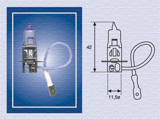 Magneti Marelli 002554100000 - Lampadina, Fendinebbia autozon.pro