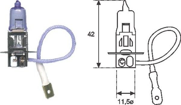 Magneti Marelli 002553100000 - Lampadina, Fendinebbia autozon.pro