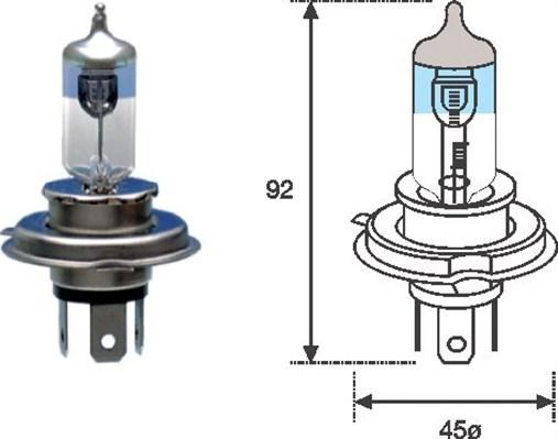 Magneti Marelli 002585100000 - Lampadina, Faro di profondità autozon.pro